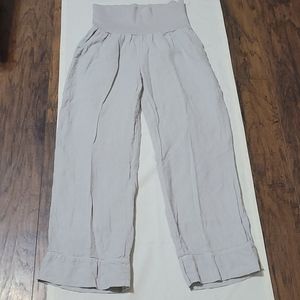 Poetry casual Linen pants. Size: 10
